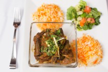 New plating highlights Curry Mantra 2's Lamb & Okra dish
